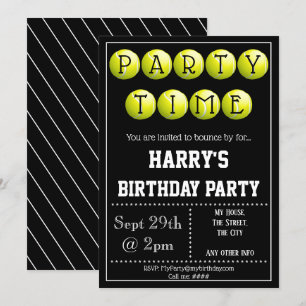 Tênis Convite de festas Editável