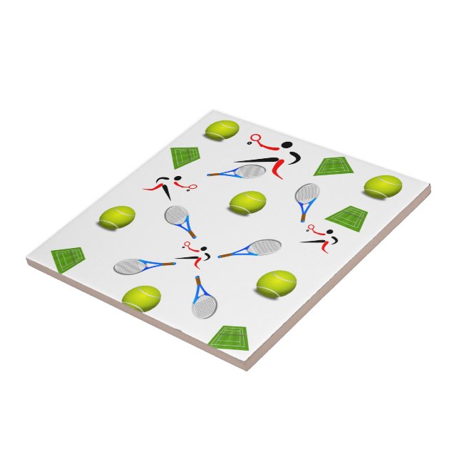 Tênis de Azulejo cerâmico (Lateral)