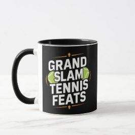 Tênis de Grand Slam Feats, canecas de esporte