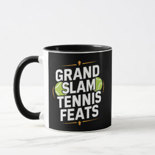Tênis de Grand Slam Feats, canecas de esporte