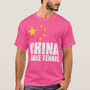 Tênis de Mesa chinês Camisa Ventilador esportivo c