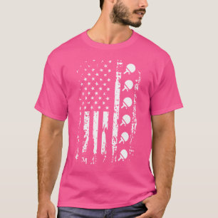 Tênis de mesa da Tênis da Camisa da América Flag U