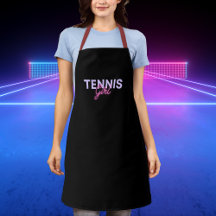 Tênis Girl Pink Letting Black Apron