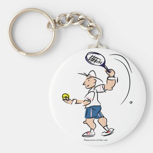 Tênis ilustração no chaveiro (Frente)