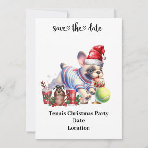 Tênis Natal temático para o Convite de Festa Tênis