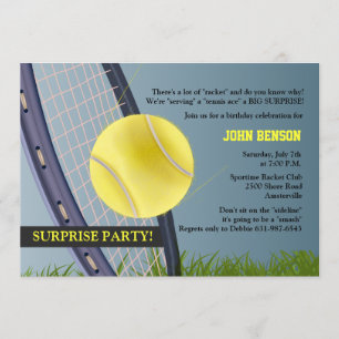 Tênis qualquer um? Convite