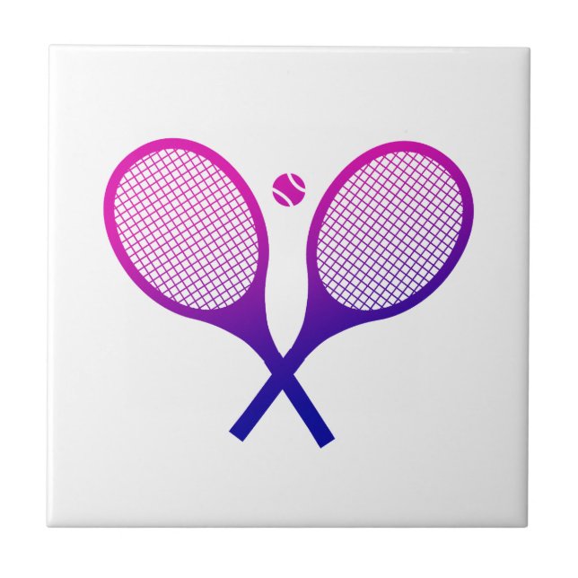 Tênis Rackets Magenta para Mão Roxa (Frente)