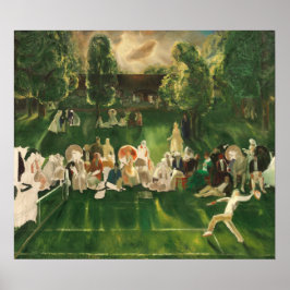 Tênis Tournament - George Bellows Fine Art Poster