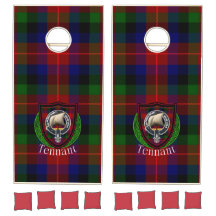 Tennant Scottish Clan Tartan Crest