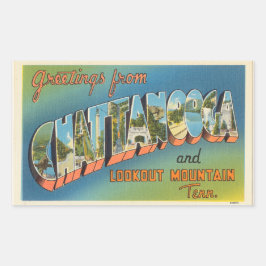 Tennessee, Folha de 4 adesivos Chattanooga