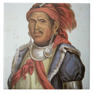 Tenskwatawa (1775-1836) (litho da cor)