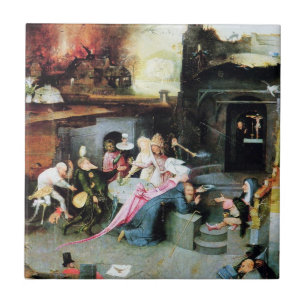 Tentação De Anthony Rua Por Hieronymus Bosch