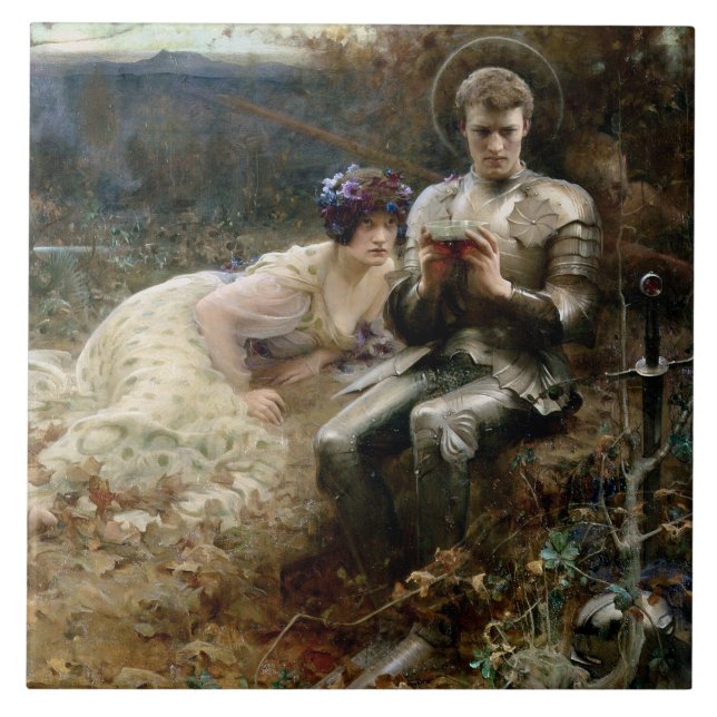 Tentação de Sir Percival (Cavaleiro Medieval) (Frente)