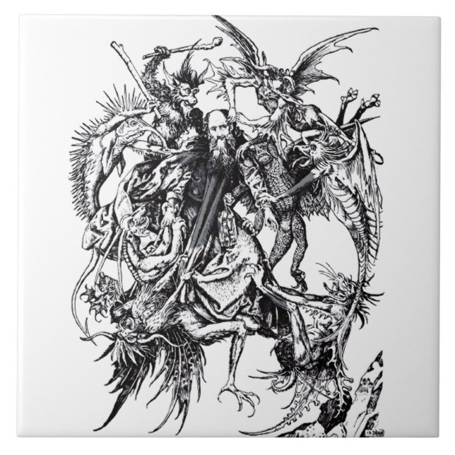 Tentação do Santo Anthony o Excelente (Frente)