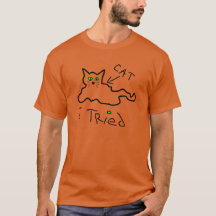 Tentei Camiseta de Gato