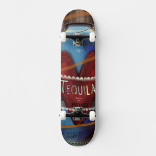 Tequila feito no Skateboard México