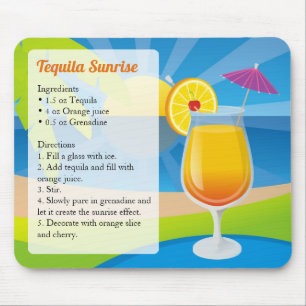 Tequila Sunrise - Mousepad
