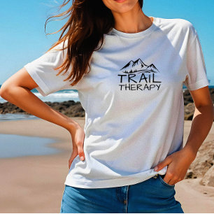 Terapia na Trilha Minimalista Camisa de Caminhada 