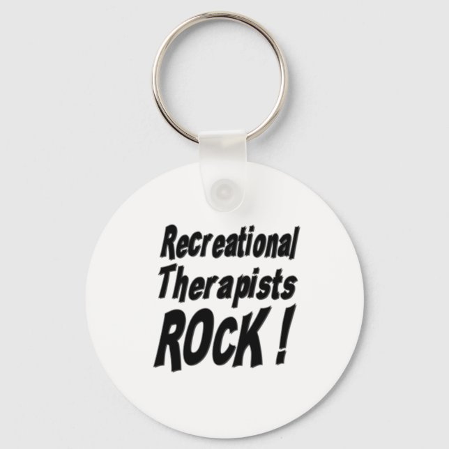 Terapistas Recreacionais Rock! Chaveiro (Frente)