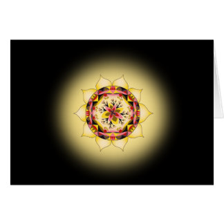 Terceira etapa ao cartão da alma com terceira