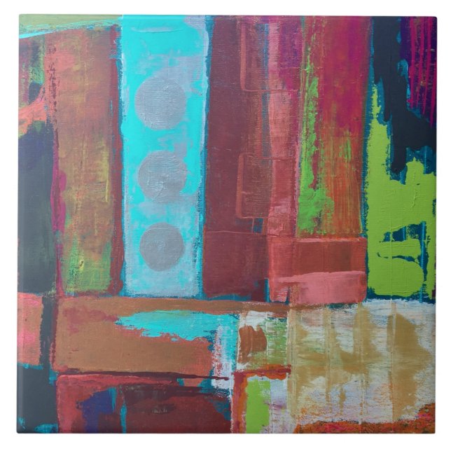 Terceiro andar 6 x 6 Azulejo cerâmico (Frente)