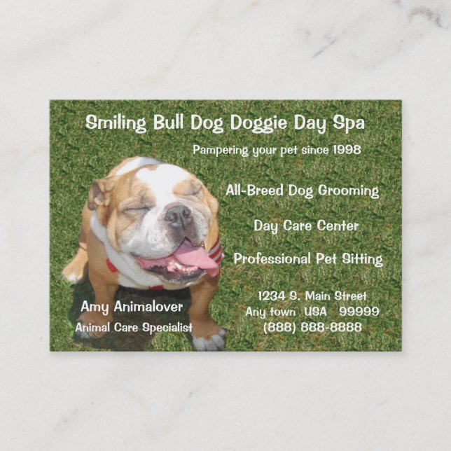 Termas do dia e cartão da nomeação (Frente)