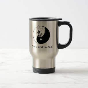 Térmica A bebida, e seja zen! Caneca