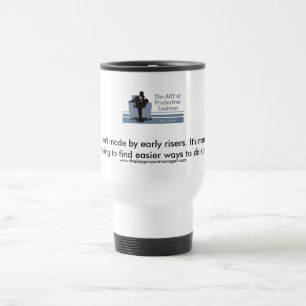 Térmica A caneca produtiva preguiçosa