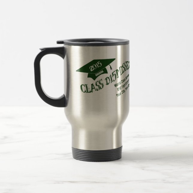 Térmica A classe personalizada demitiu a caneca 2015 da (Esquerda)