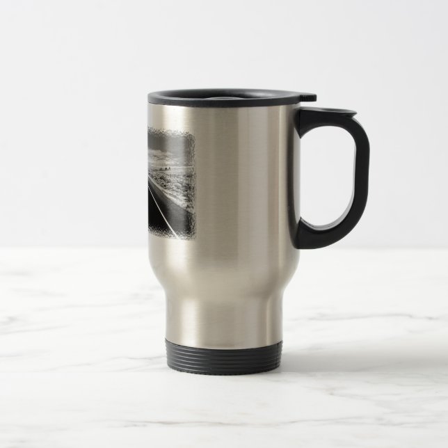 Térmica A estrada infinita vai caneca (Direita)