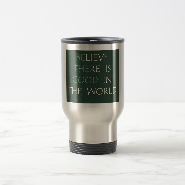 Térmica Acredite na caneca do mundo (Centro)