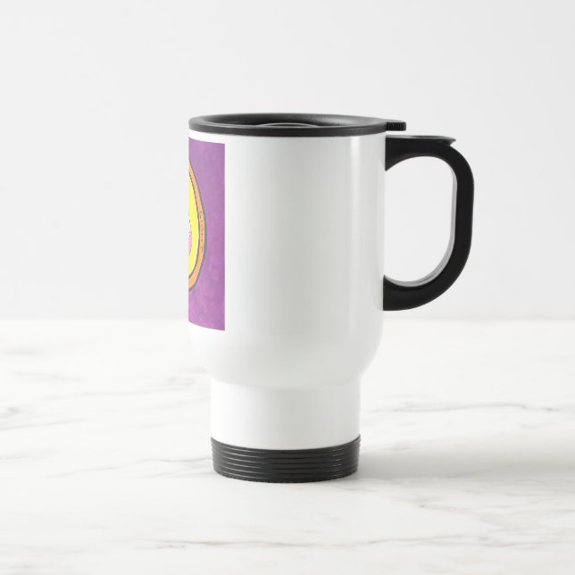 Térmica Amor, paz, luz, caneca da alegria (Direita)