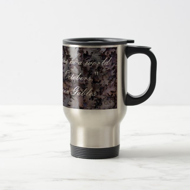Térmica Anne da caneca verde das citações dos frontões (Direita)
