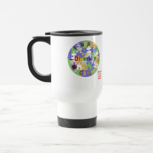 Térmica Apoiar a diversidade comunitária II Caneca de viag