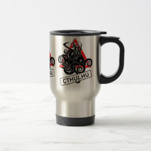 Térmica Aviso: Caneca de café reusável de Cthulhu (Reino
