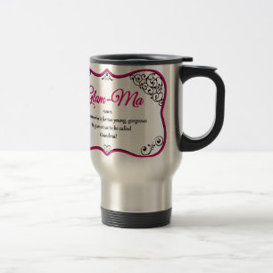 Térmica Avó das Glam-Mães que é glamoroso! Caneca