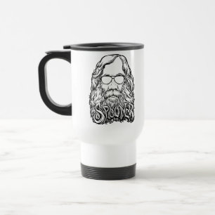 Térmica Barba de Lysander Spooner e caneca das máscaras