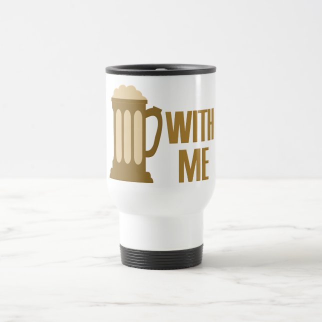 Térmica Beer com minha caneca - escolha estilo, cor (Centro)
