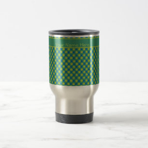 Térmica Bolinhas feitas sob encomenda da caneca de viagem,