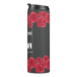 Térmica Borda Vermelha do Craveiro Garrafa de Água