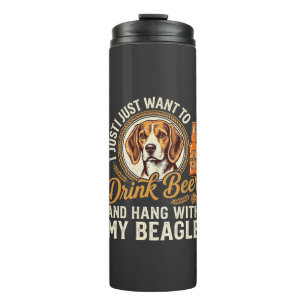 Térmica Cachorro Beagle Bebe Cerveja Artesanal Garrafa Lúp
