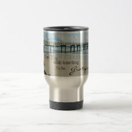 Térmica Cada dia tem algo para ser grato por caneca