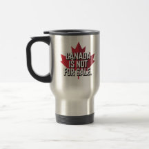 Canadá Não Está À Venda Caneca