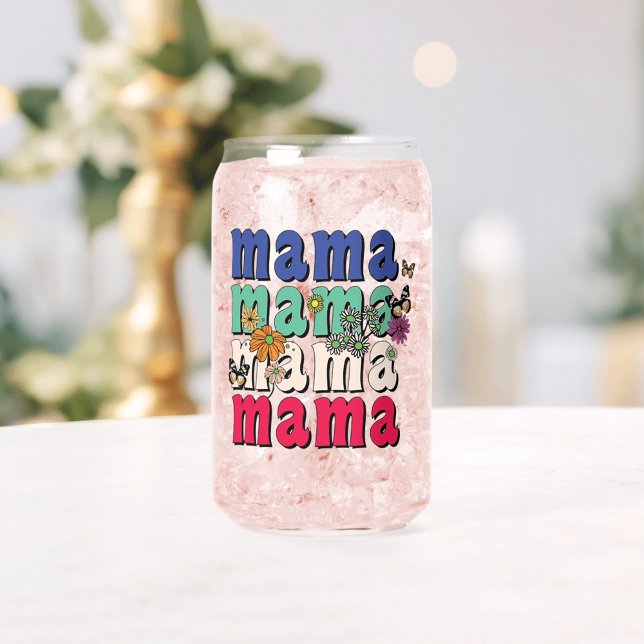 Térmica Caneca (Toast in Style  Mother's Day Glass Can  )