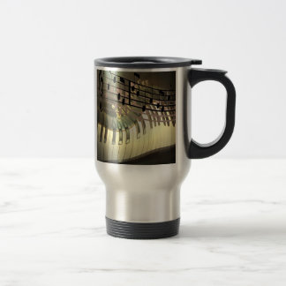 Térmica Caneca abstrata do piano