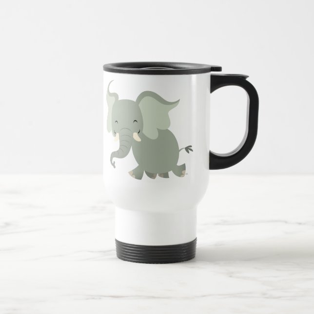 Térmica Caneca alegre bonito da viagem ao trabalho do (Direita)