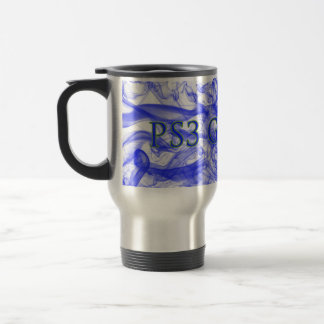 Térmica Caneca azul do fumo do jogo PS3