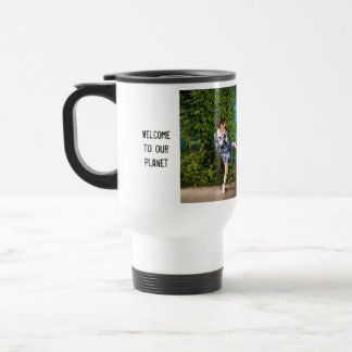Térmica Caneca - boa vinda a nosso planeta