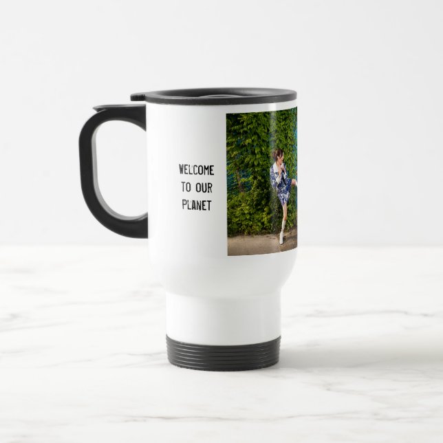 Térmica Caneca - boa vinda a nosso planeta (Esquerda)