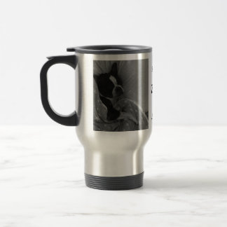 Térmica Caneca bonito do sono Boston Terrier